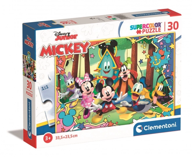 CLEMENTONI Puzzle Mickey s kamarády 30 dílků