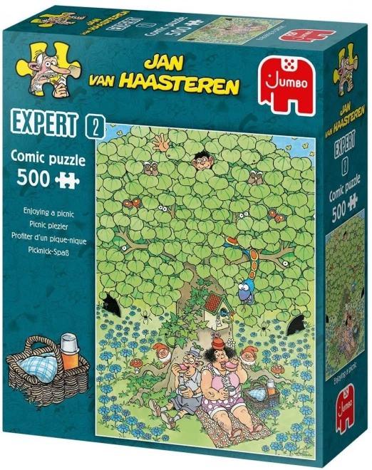 JUMBO Puzzle JvH Expert 2: Potěšení z pikniku 500 dílků