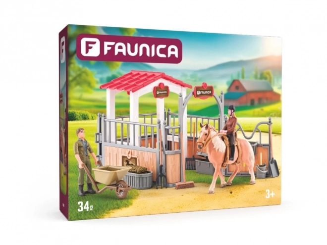 Faunica statek s koněm a příslušenstvím