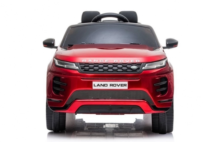 Range Rover Evoque Červeně lakované auto na baterie