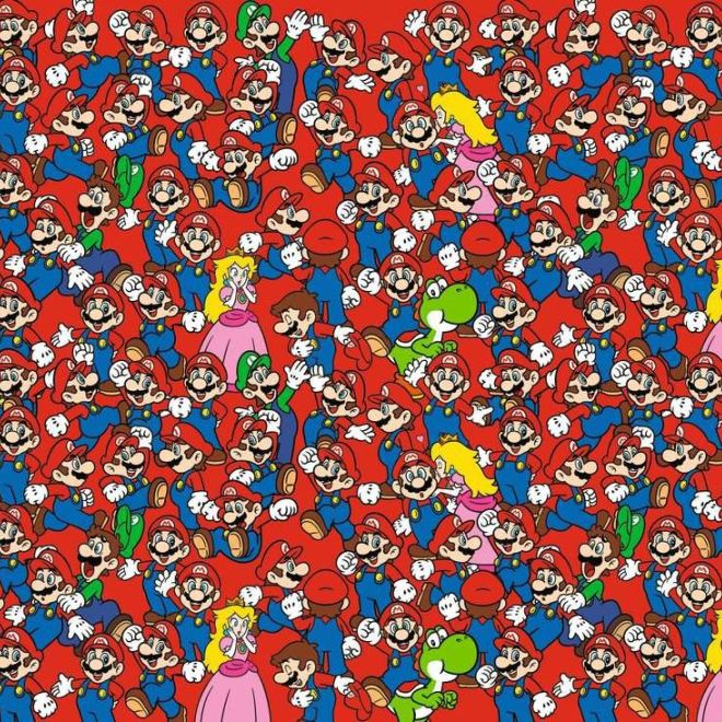 Puzzle 1000 prvků Challange, Super Mario Bros