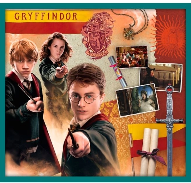 Puzzle Harry Potter - Ve světě Harryho Pottera 10v1