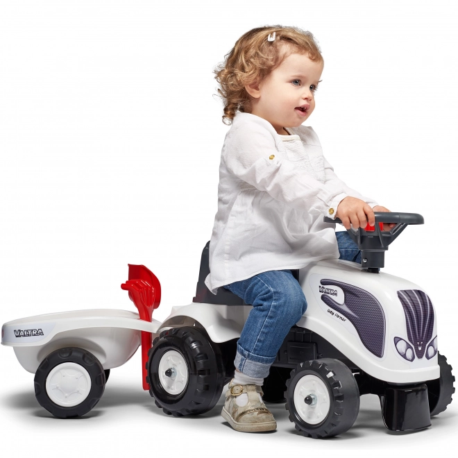 Dětský traktor Valtra s vlečkou a příslušenstvím
