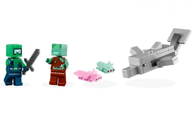 LEGO® Minecraft™ 21247 Domeček axolotlů