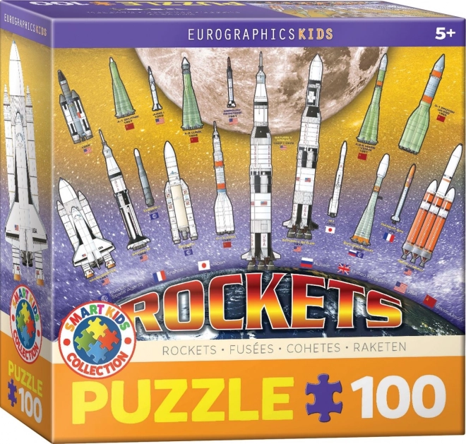 EUROGRAPHICS Puzzle Mezinárodní vesmírné rakety 100 dílků