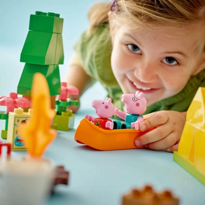 Lego duplo táboření s prasátkem Peppou
