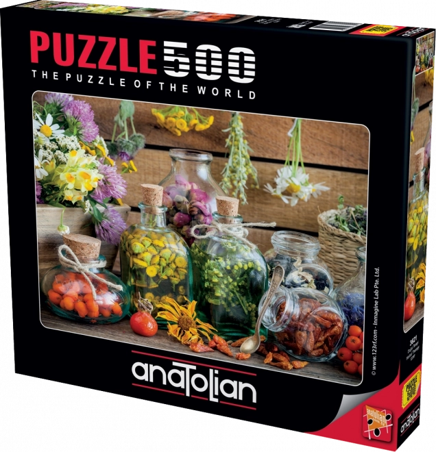 ANATOLIAN Puzzle Bylinná terapie 500 dílků