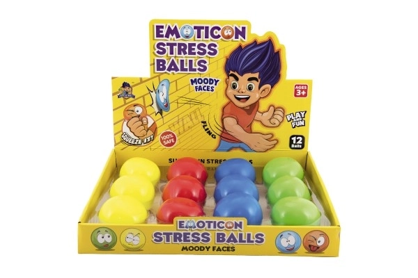 Míček antistresový mačkací sliz 7cm