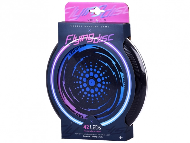 Létající disk s LED osvětlením