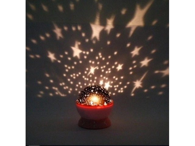 Hvězdná noční lampa – Fialová