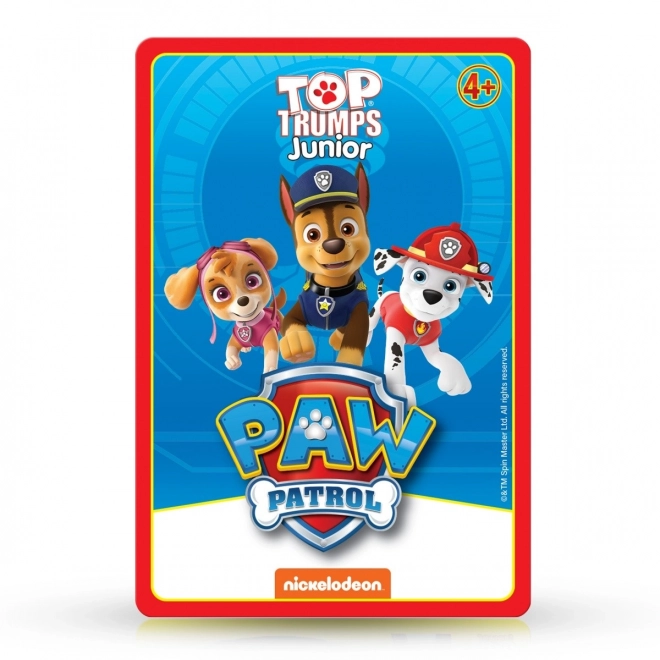 Top Trumps karetní přebíjená Tlapková Patrola