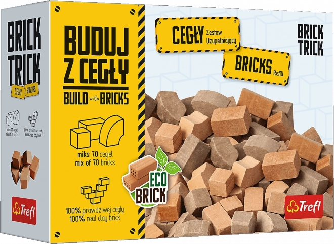 TREFL BRICK TRICK Náhradní balení cihel mix 70ks