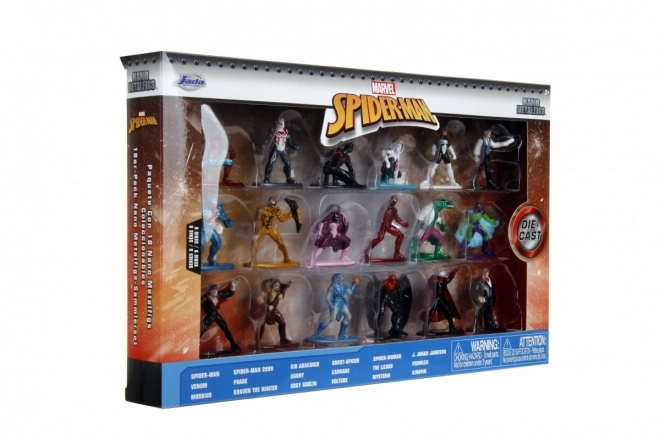 Spider-Man kovové figurky 18-pack verze 9