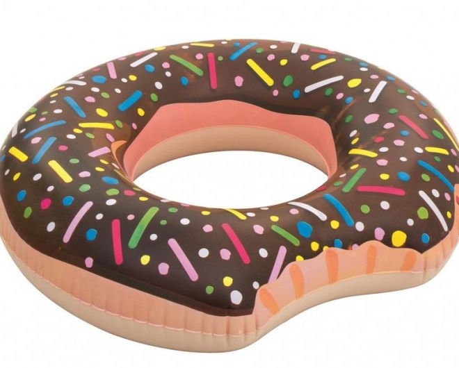 Donut 107 cm bronzové plavecké kolo