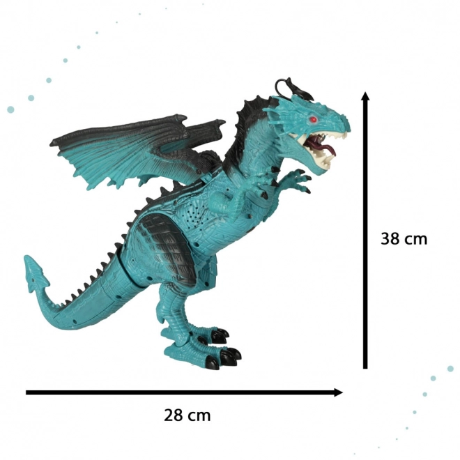 RC ohnivý drak 38cm