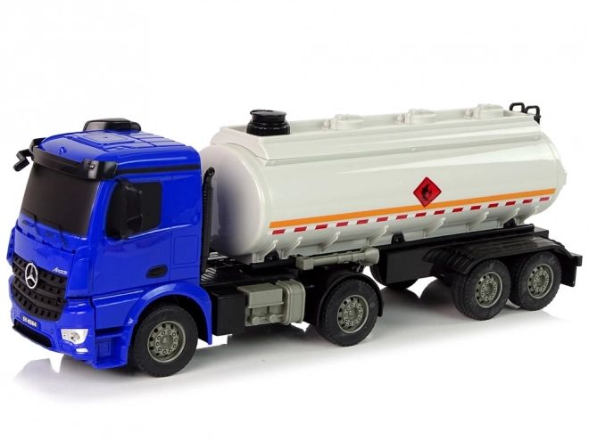 R/C Mercedes Arocs cisterna modrá 1:26 Voda