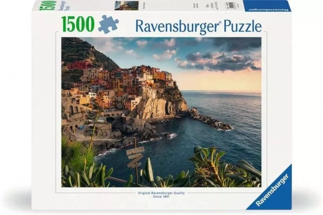 Puzzle 1500 prvků Pohled na Cinque Terre