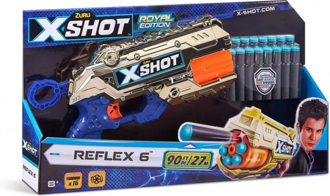 ZURU X-Shot REFLEX 6 Gold 36475
