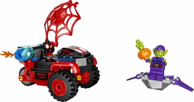 LEGO Spider-Man 10781 Miles Morales: Spider-Man a jeho techno tříkolka