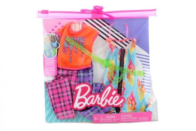 Barbie 2 kusy oblečků – HJT34