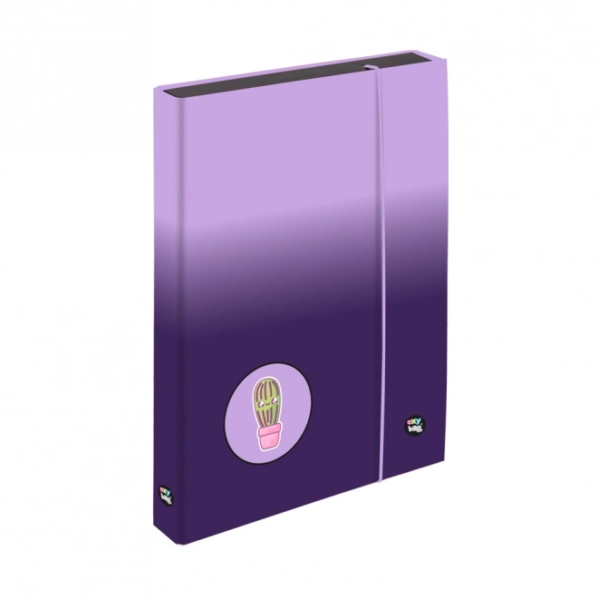 Box na sešity A4 Jumbo OXY Next Ombre Purple