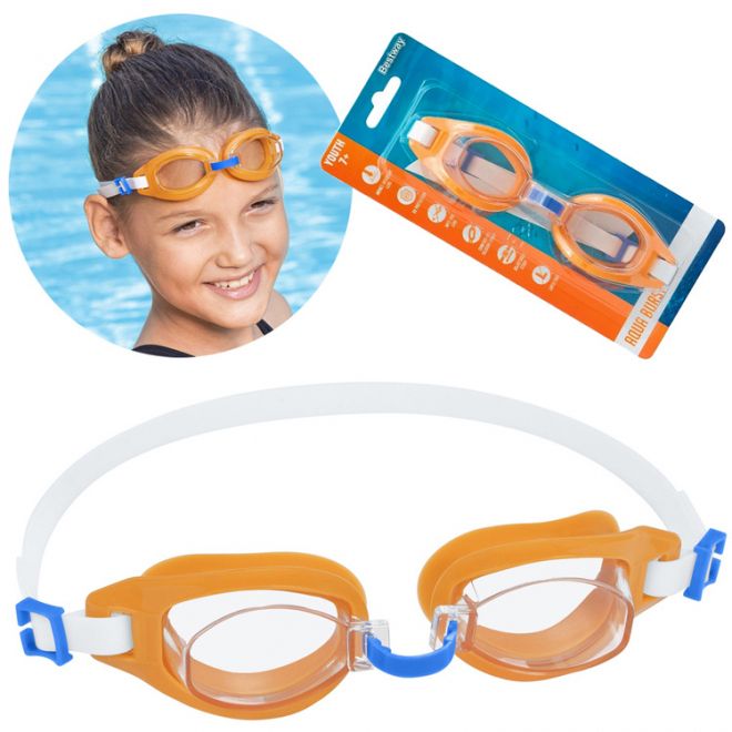 Plavecké brýle Bestway 7+ 21049 – oranžová
