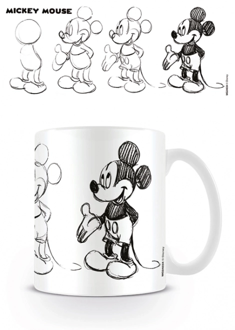 Hrnek Mickey Mouse (Sketch), 315 ml