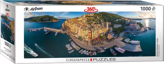 EUROGRAPHICS Panoramatické puzzle Porto Venere, Itálie 1000 dílků