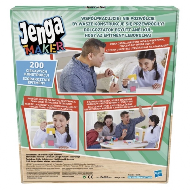 Stavebnice Jenga Maker od Hasbro