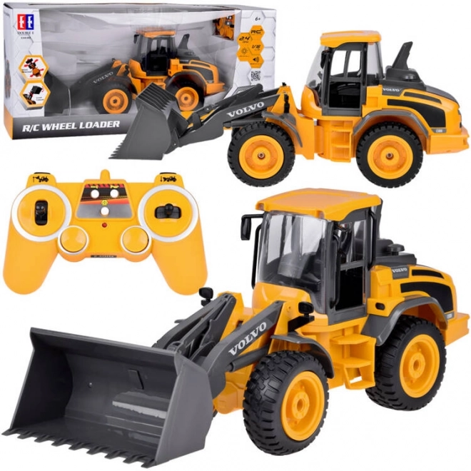 VOLVO buldozer 1:16 na dálkové ovládání Mobilní + světlo + zvuk RC0690