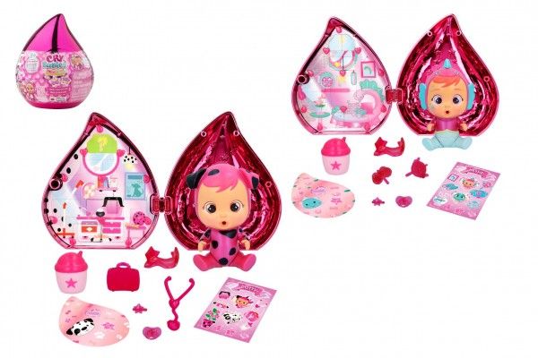 Magické slzy Růžová edice - panenka s domečkem a doplňky