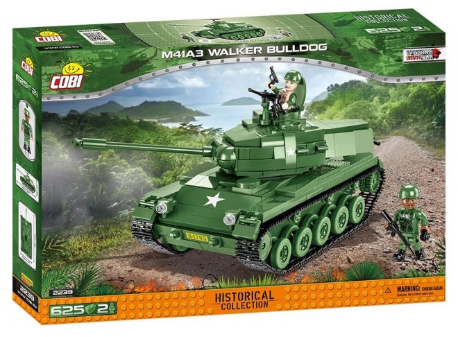 COBI 2239 Vietnam War M41A3 Walker Bulldog, 625 k, 2 F