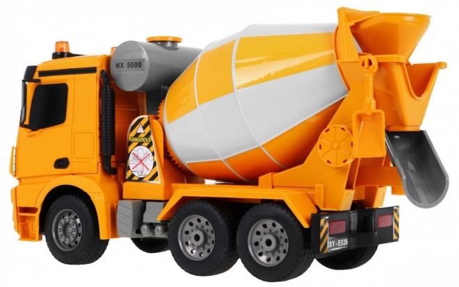 Mercedes-Benz Arocs míchačka na beton pro děti 6+ Dálkově ovládaný model 1:20 Zvuk Světla