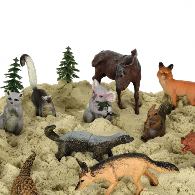 Zoo zvířecí figurky - 19 kusů