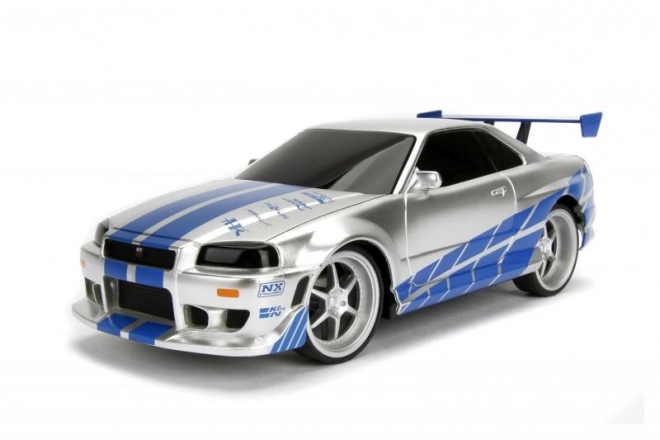 Rychle a zběsile RC auto Nissan Skyline 1:24