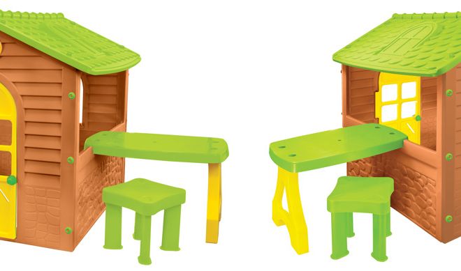 Zahradní domeček se stolkem a židličkou