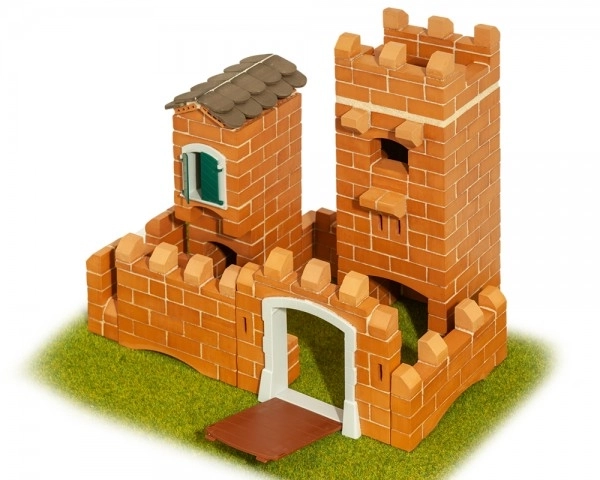 Stavebnice Teifoc Rytířský hrad II 435ks v krabici 43x33x11cm