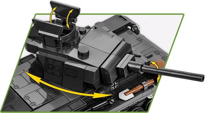 COBI 2289 II WW Panzer III Ausf J, 1:35, 590 k, 1 f