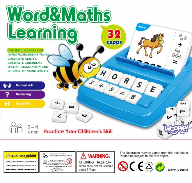 Edukační hra pro výuku angličtiny a matematiky Woopie