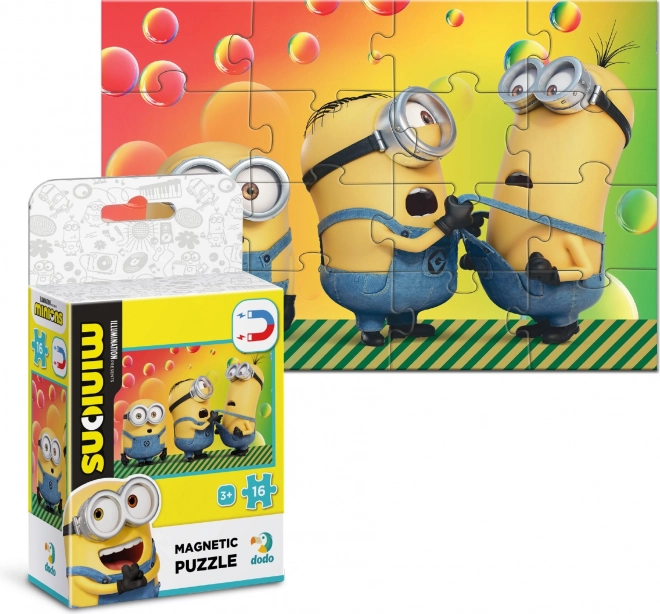 Magnetické puzzle Mimoni: Přátelé