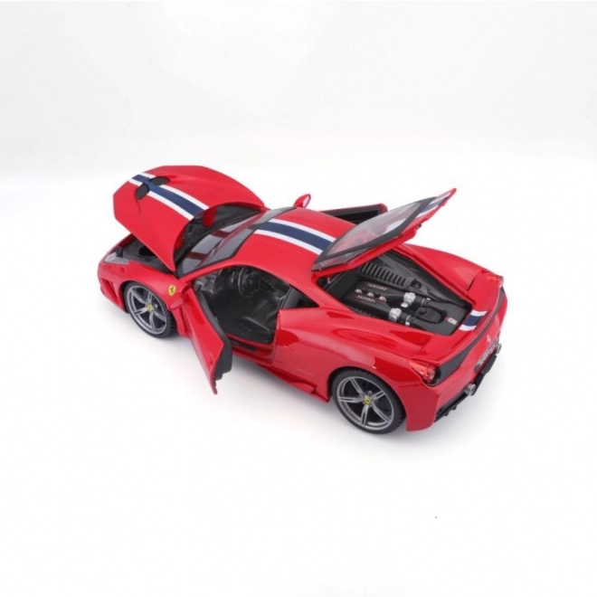 Bburago 1:18 Ferrari 458 Speciale Ferrari Race&Play červená 18-16002