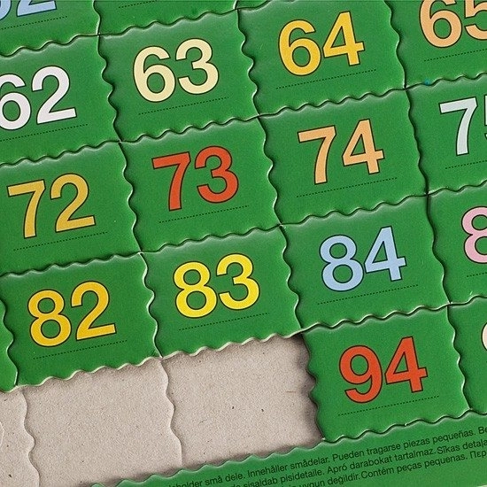 Larsen vzdělávací puzzle počítání do 100