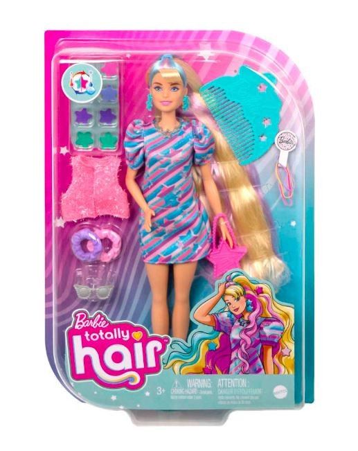 Panenka Barbie Totally Hair Stars