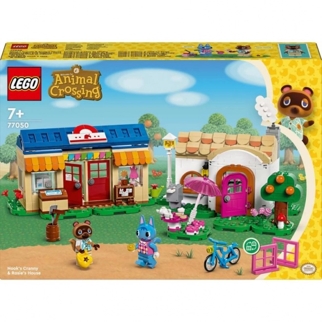 LEGO Animal Crossing 77050 Nook's Cranny a dům Rosie