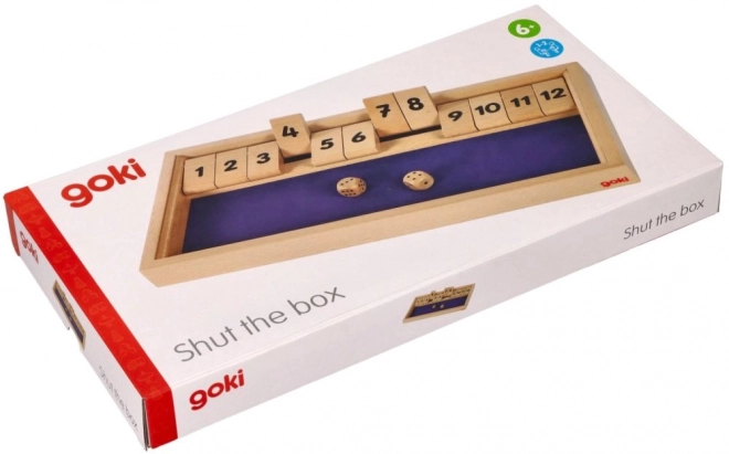 Goki Shut the box stolní hra pro 2 hráče