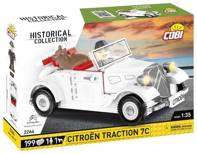 COBI 2264 1934 Citroën Traction 7C, 1:35, 199 k, 1 f, 1 pes