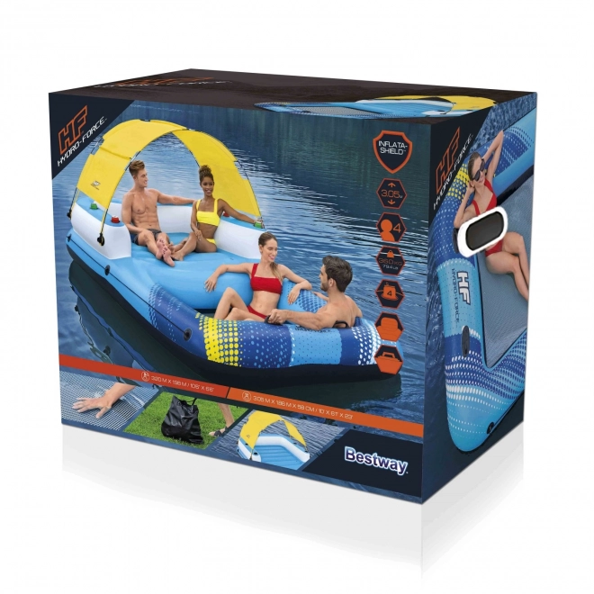 Matrace Island Swimming 320/198cm BESTWAY