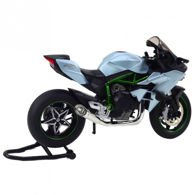 Motocykl sportovní kovový s efekty
