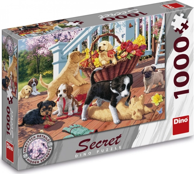 Dino Puzzle Štěňata 1000 dílků
