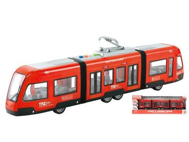 Tramvaj se světlem a zvukem